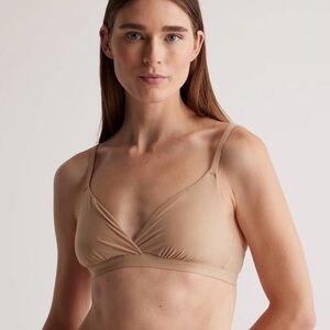 Quince Second Skin Crossover Bralette 2-Pack